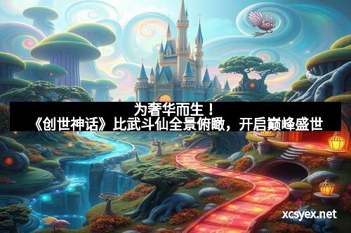 为奢华而生！《创世神话》比武斗仙全景俯瞰，开启巅峰盛世